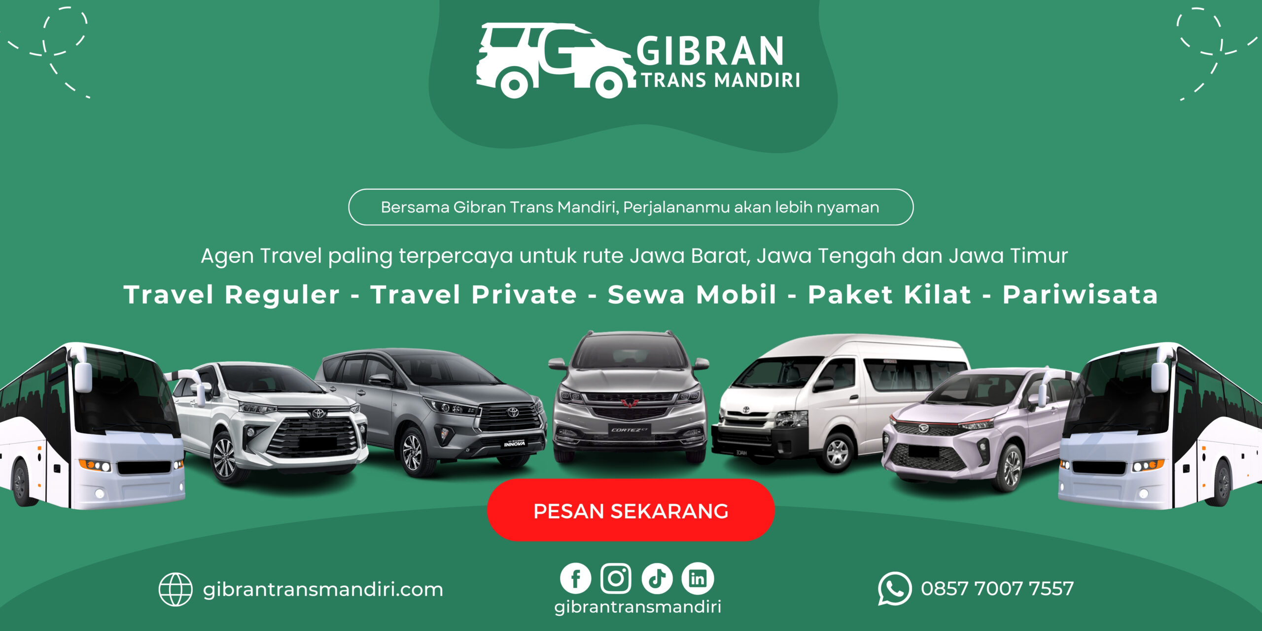 Banner Gibran Trans Mandiri