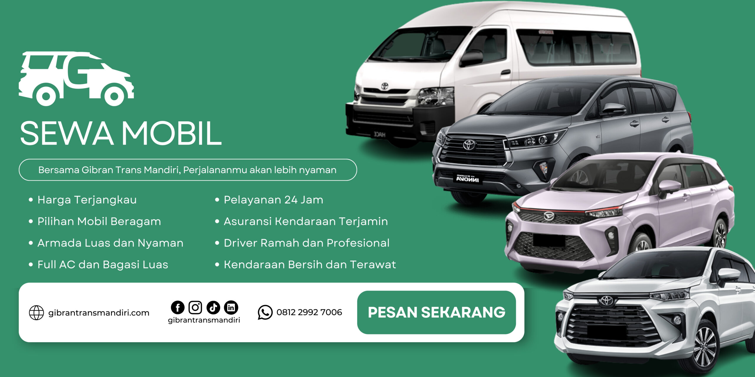 SEWA MOBIL - Gibran Trans Mandiri