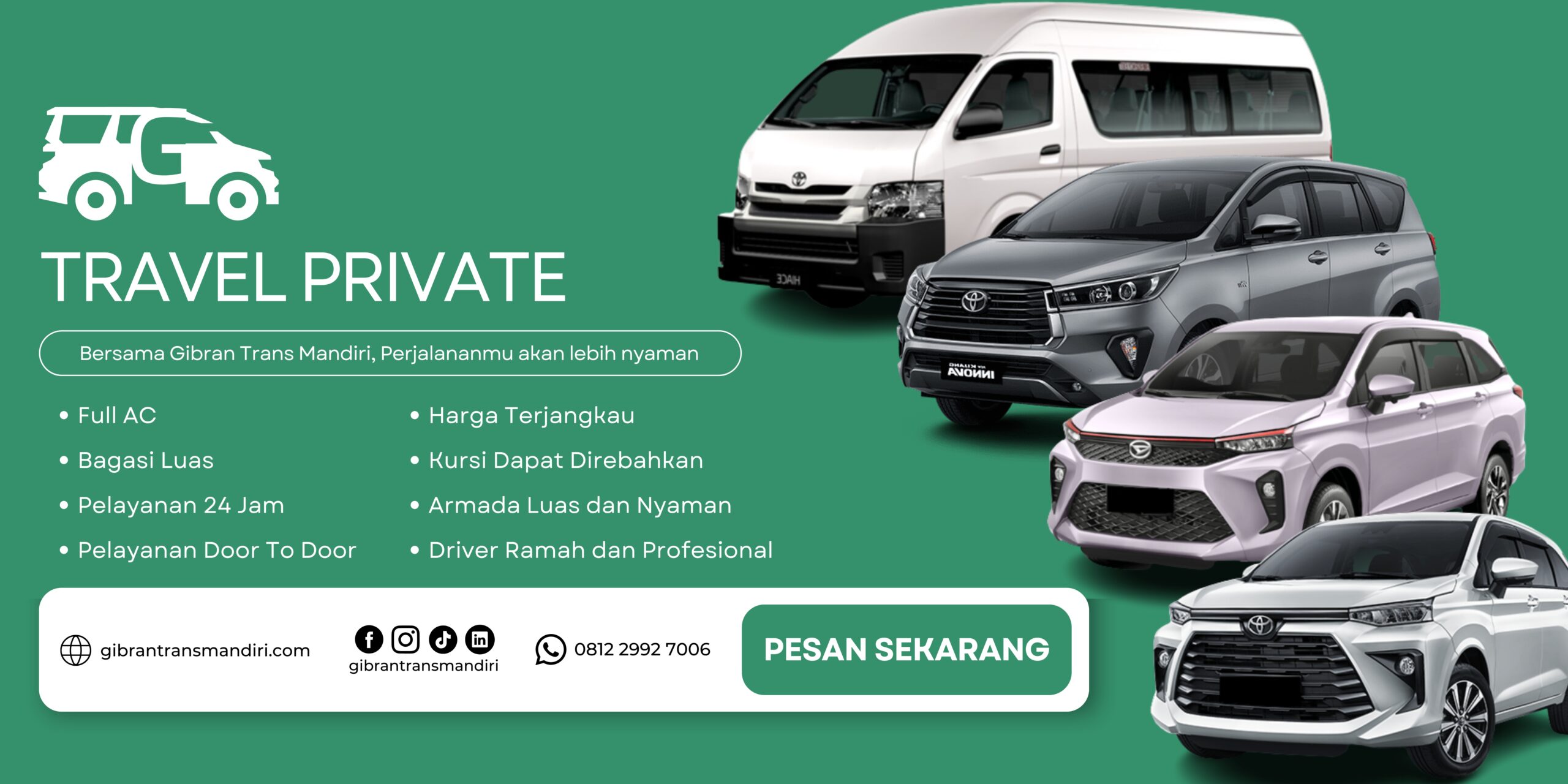 TRAVEL PRIVATE - Gibran Trans Mandiri